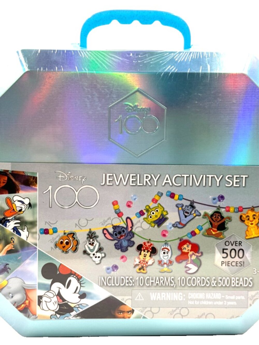 Disney 100 Years Anniversary Deluxe Jewelry Activity Set - Holographic - New